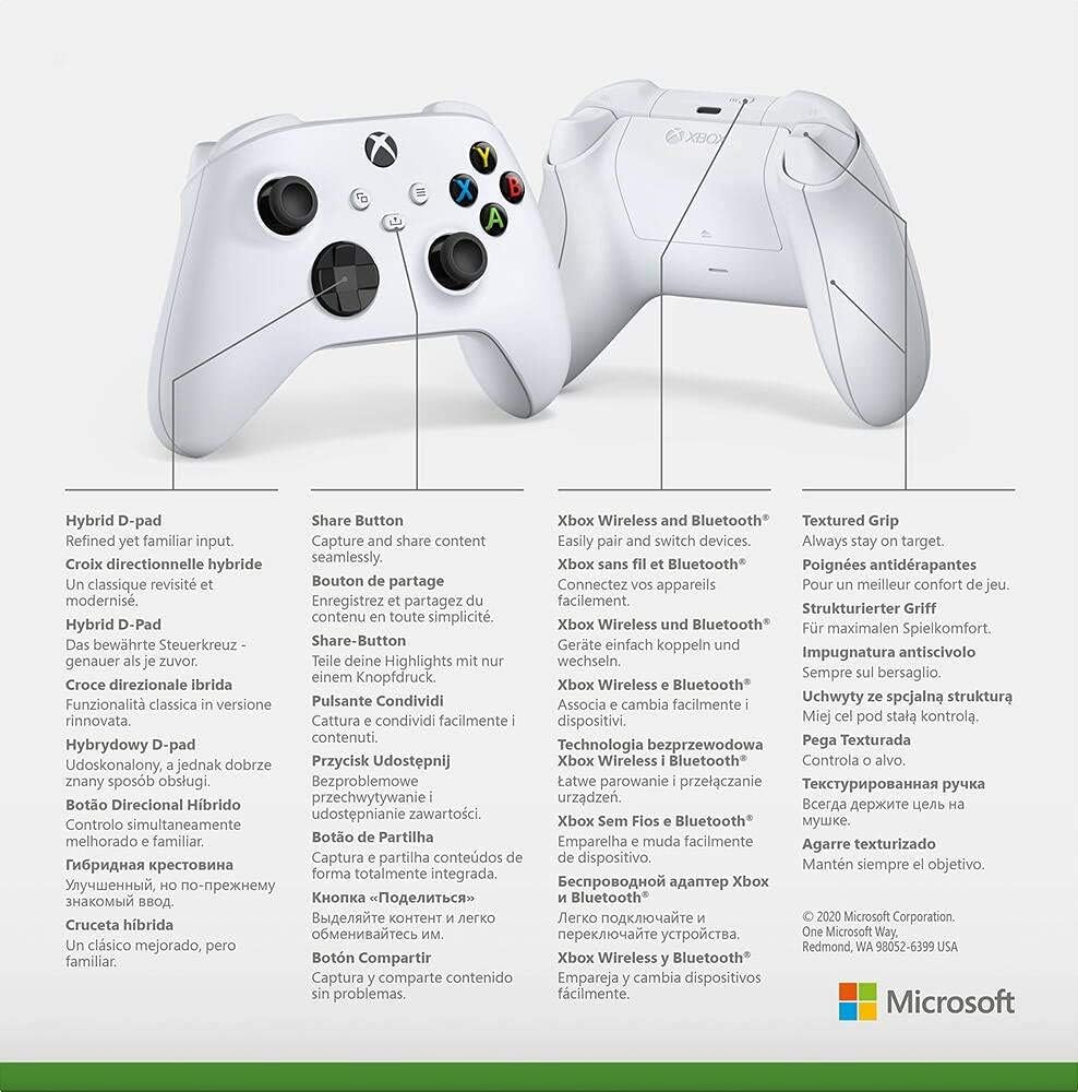 Xbox Wireless Controller, White