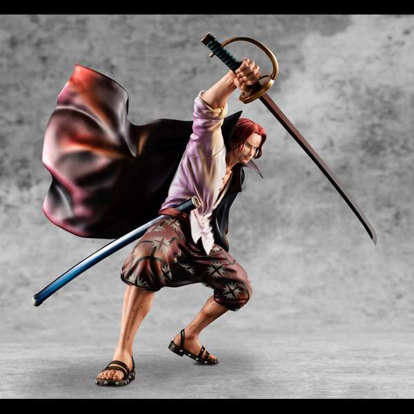 One Piece Pop Red Haired Shanks Statue