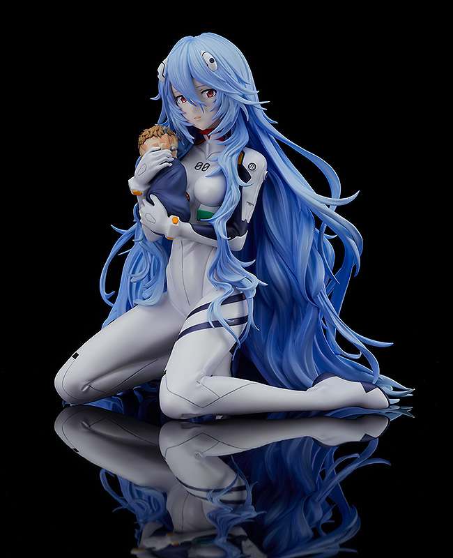 Rebuild of Evangelion PVC Statue 1/7 Rei Ayanami Long Hair Ver. 16 cm