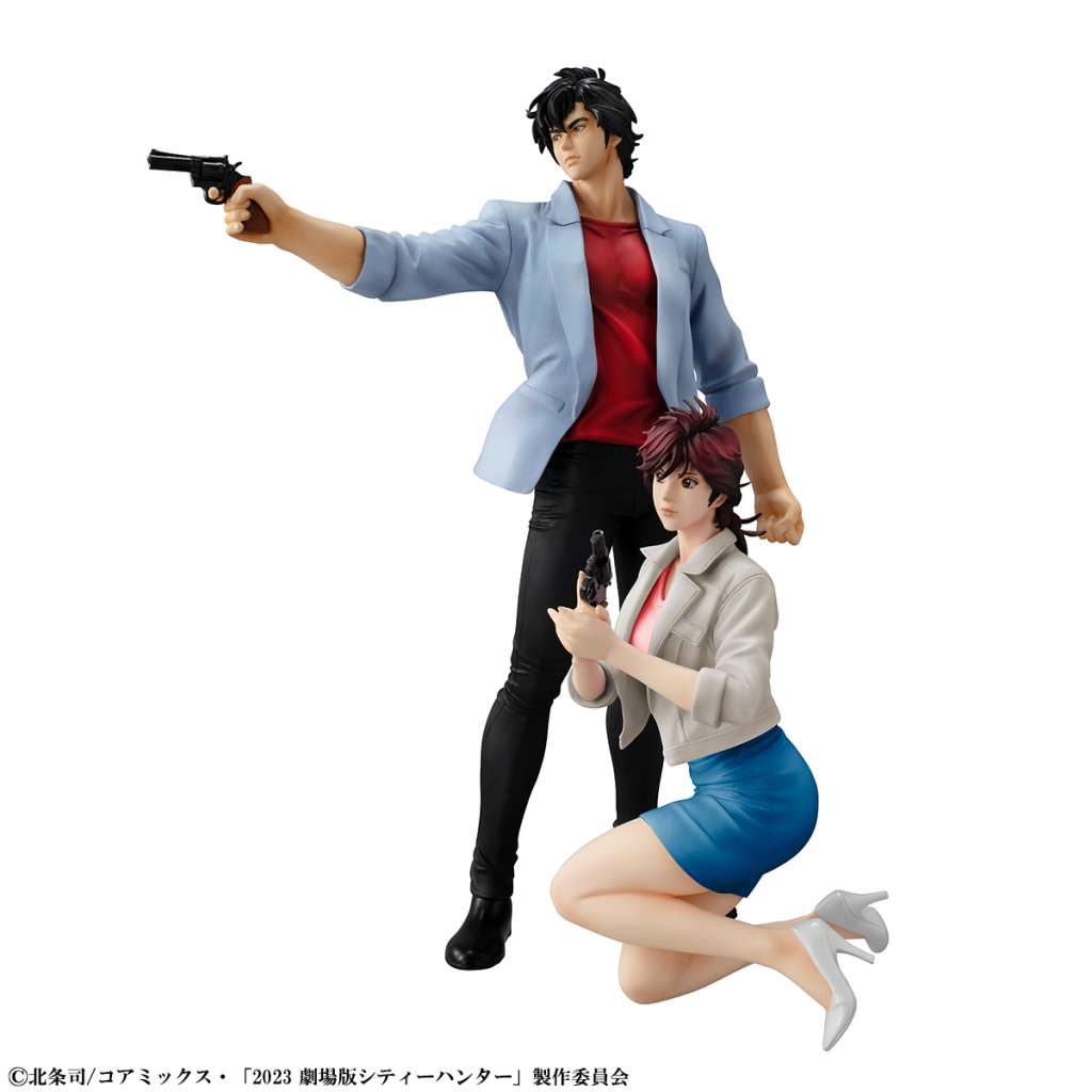 City Hunter Angel Dust Ryo + Kaori Gem Statue