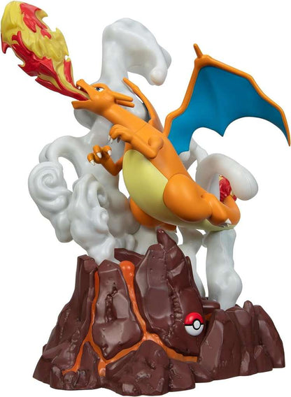 Pokemon Charizard Delxue Statue Collector With Led