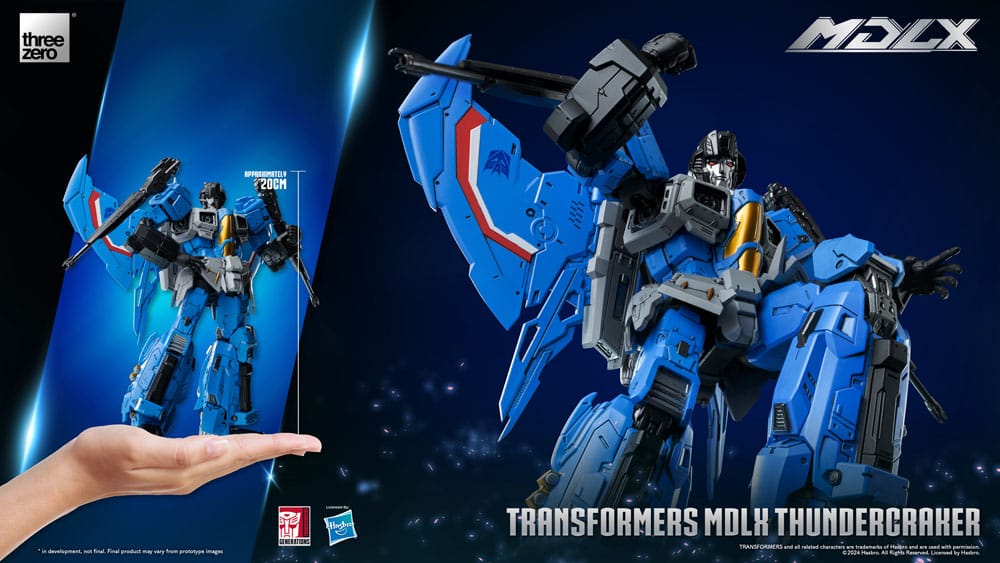 Transformers MDLX Action Figure Thundercracker 20 cm