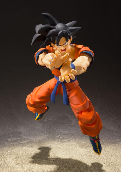 Dragon Ball Z SH Figuarts Action Figure Son Goku (A Saiyan Raised On Earth) 14 cm