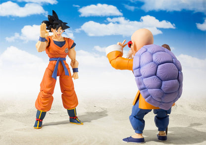 Dragon Ball Z SH Figuarts Action Figure Son Goku (A Saiyan Raised On Earth) 14 cm