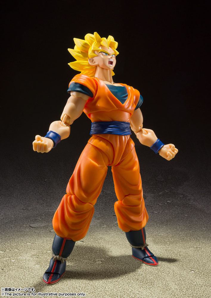 Dragonball Z SH Figuarts Action Figure Super Saiyan Full Power Son Goku 14 cm