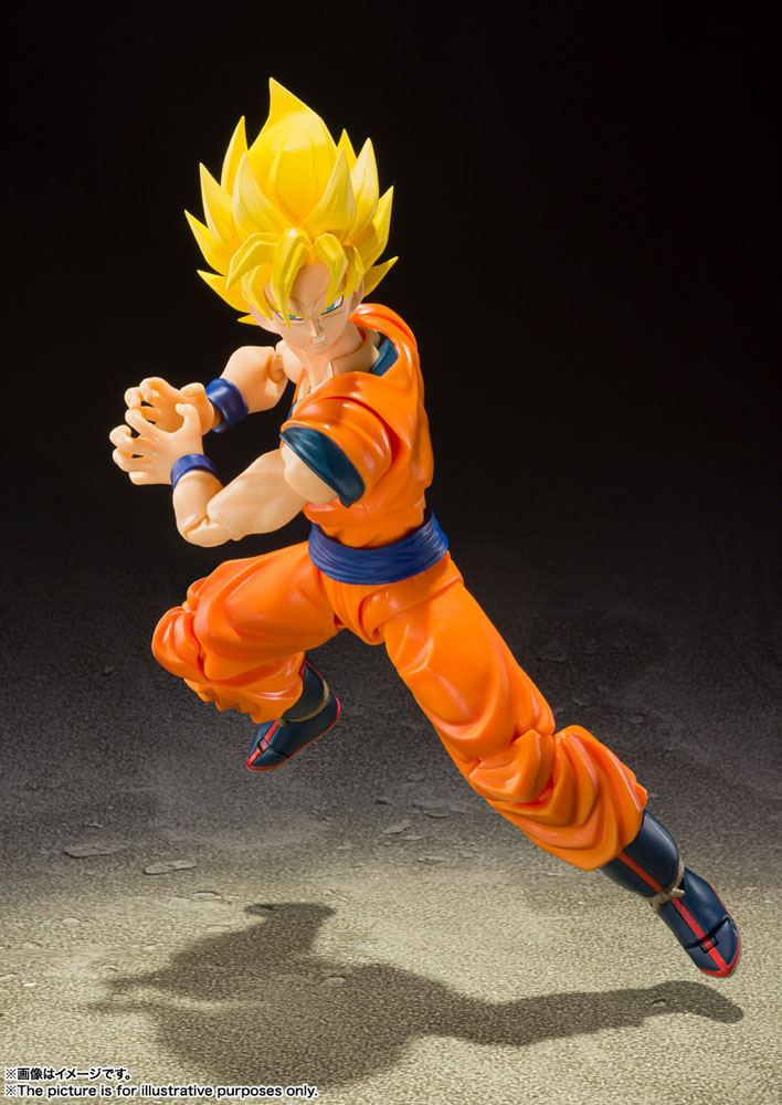 Dragonball Z SH Figuarts Action Figure Super Saiyan Full Power Son Goku 14 cm