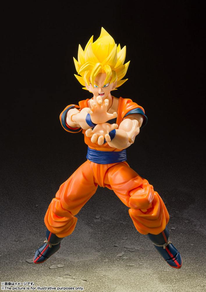 Dragonball Z SH Figuarts Action Figure Super Saiyan Full Power Son Goku 14 cm