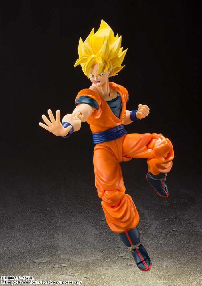 Dragonball Z SH Figuarts Action Figure Super Saiyan Full Power Son Goku 14 cm