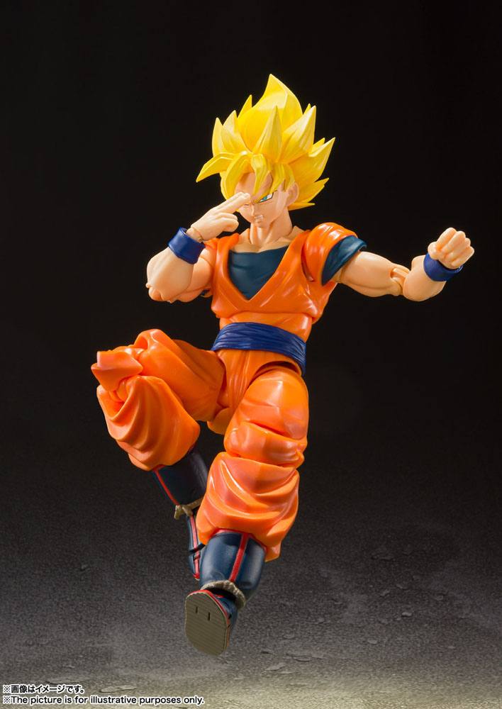 Dragonball Z SH Figuarts Action Figure Super Saiyan Full Power Son Goku 14 cm