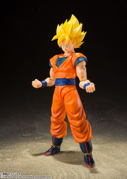 Dragonball Z SH Figuarts Action Figure Super Saiyan Full Power Son Goku 14 cm