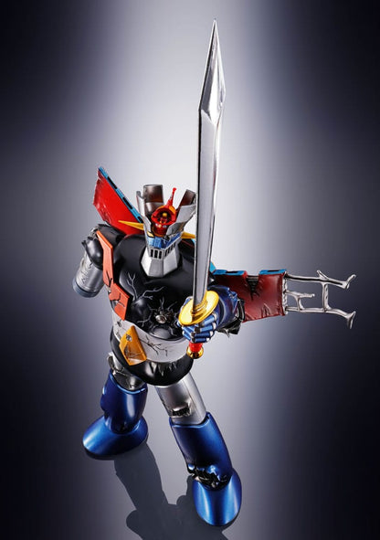 Great Mazinger Soul of Chogokin Diecast Action Figure GX-105D Great Mazinger Z Kakumei Shinka Damage Ver. 17 cm