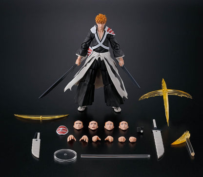 Bleach: Thousand-Year Blood War S.H. Figuarts Action Figure Ichigo Kurosaki Dual Zangetsu 16 cm