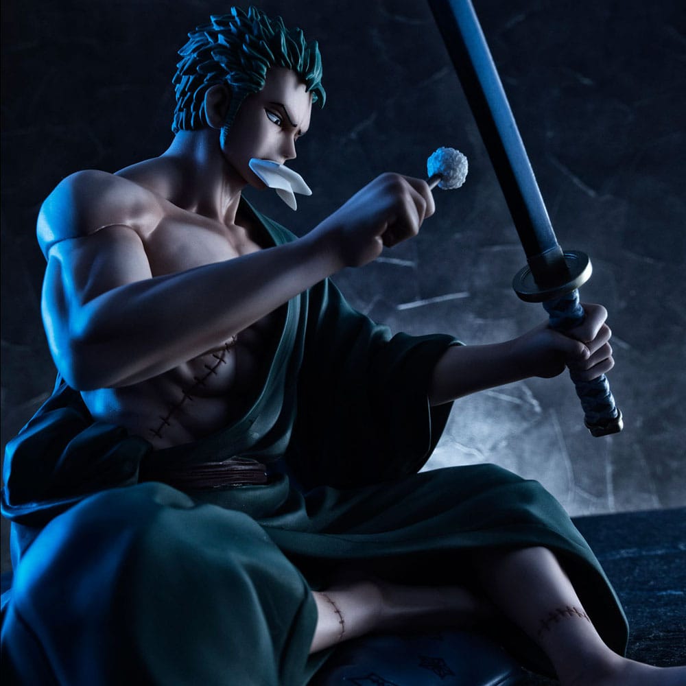 One Piece POP SOC PVC Statue 1/8 Roronoa Zoro 13 cm