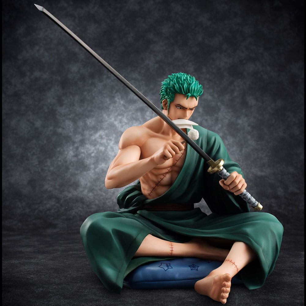 One Piece POP SOC PVC Statue 1/8 Roronoa Zoro 13 cm