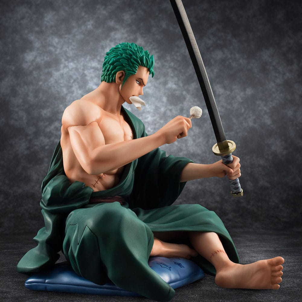 One Piece POP SOC PVC Statue 1/8 Roronoa Zoro 13 cm