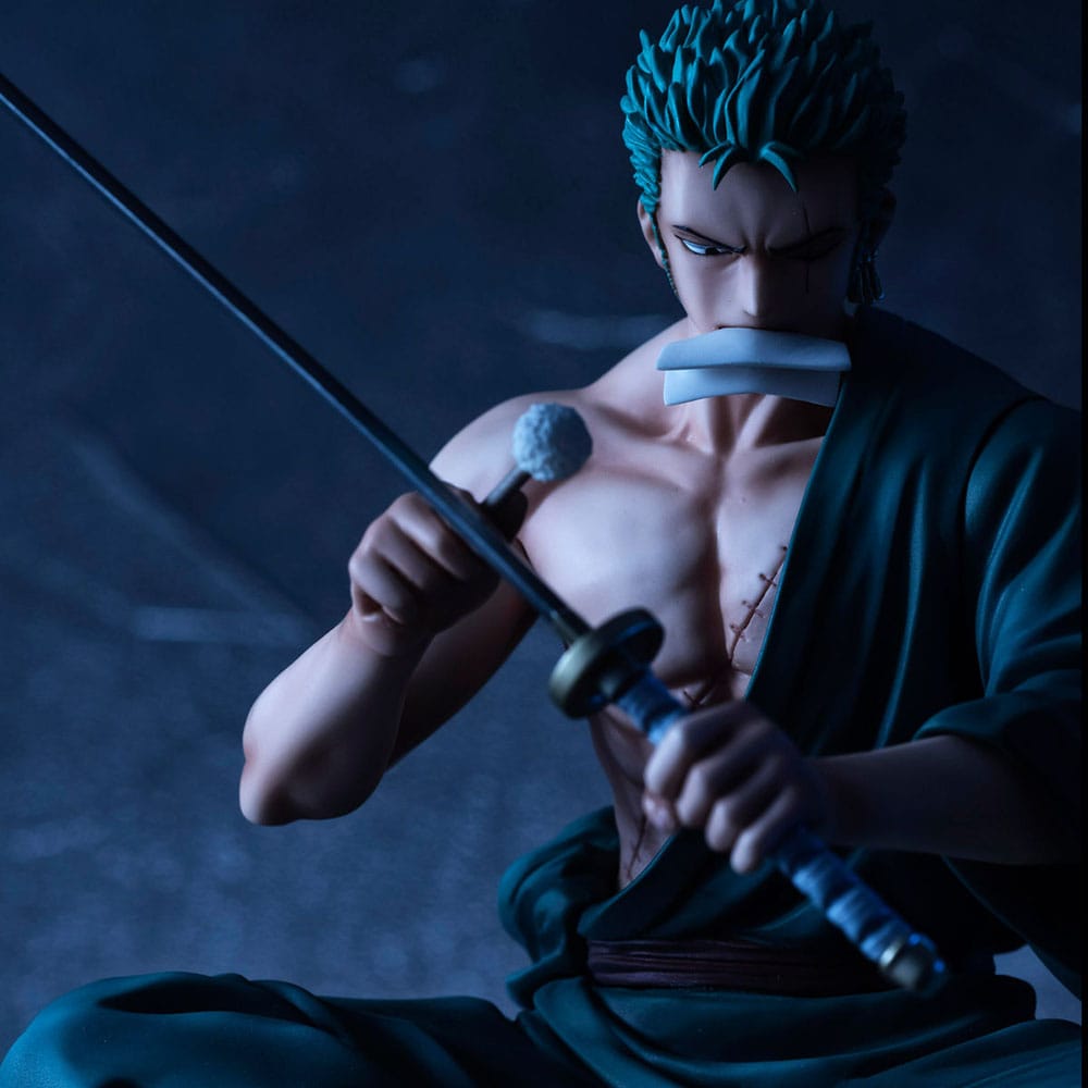 One Piece POP SOC PVC Statue 1/8 Roronoa Zoro 13 cm